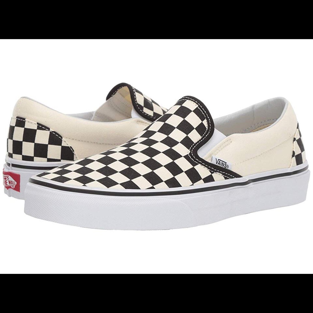 NIB Vans Checkered Slip-Ons
